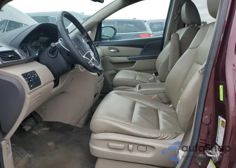 2014 Honda Odyssey Exl из США, поврежденный, VIN 5FNRL5H67EB004298